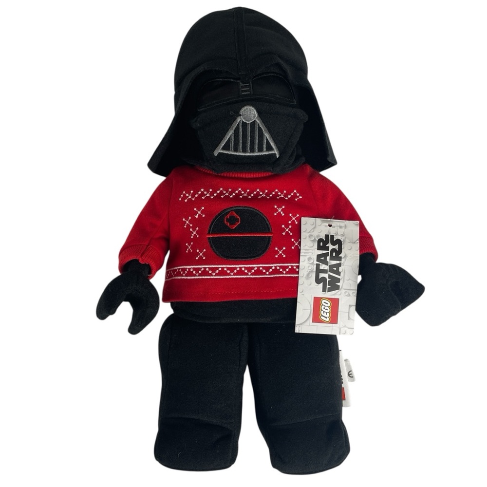 Lego Star Wars Darth Vader Christmas Sweater Holiday Plush Toy NWT